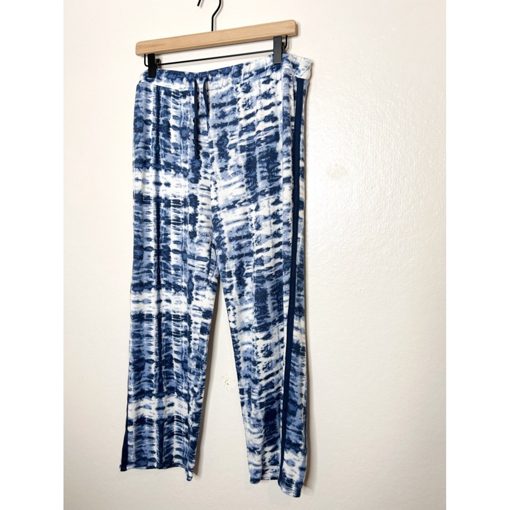 Lucky Brand Womens Super Soft Tie Dye Print Lounge Pajama Set‎ Blue XL - Picture 7 of 8